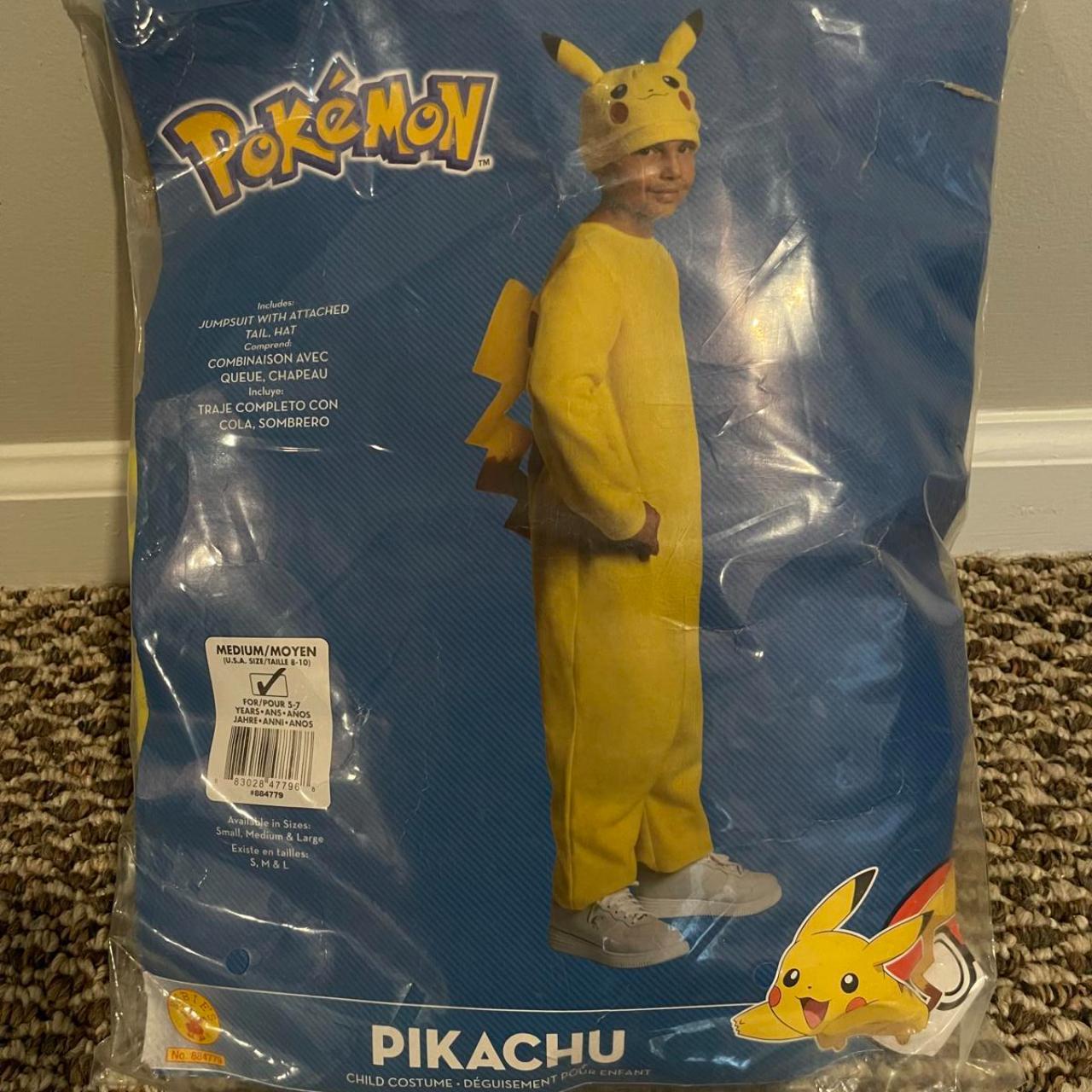 Pokémon Pikachu Costume Child Medium 8 - 10 - Depop