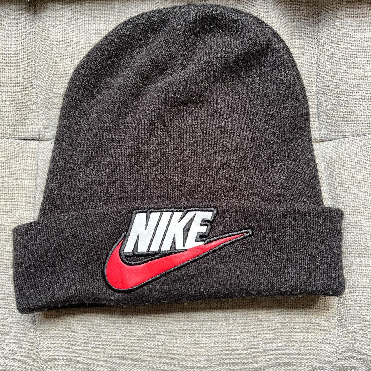 Supreme Nike Beanie Supreme Nike Jacquard Logos Beanie Black
