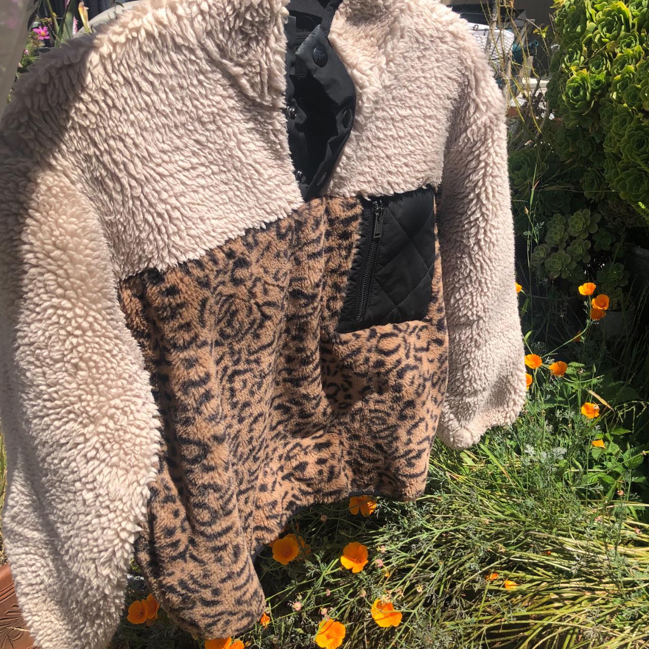 Rails Saga Faux Fur Sherpa Leopard Cheetah Depop