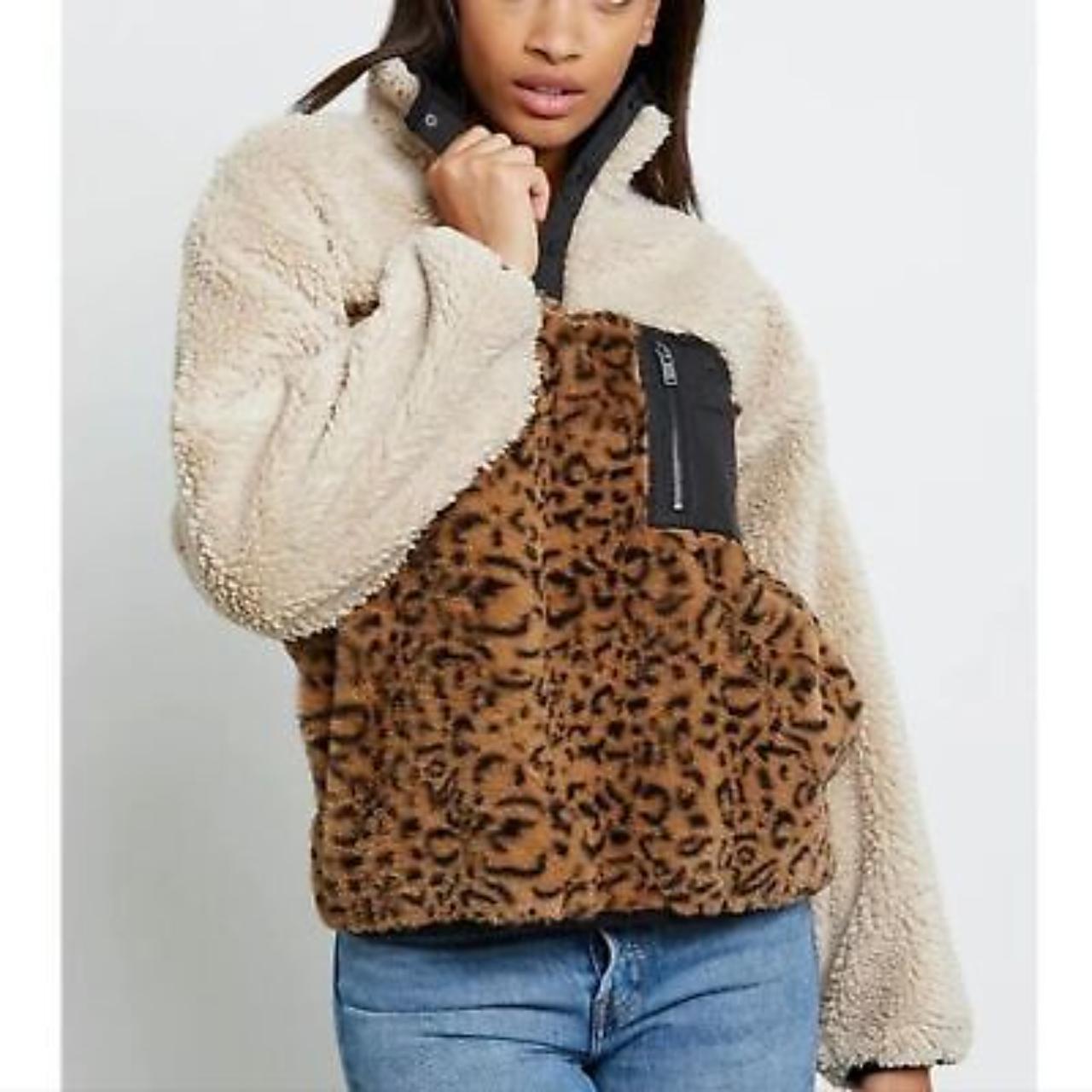 Saga Leopard Print Rails Saga Jacket Rails Saga Faux Fur Sherpa
