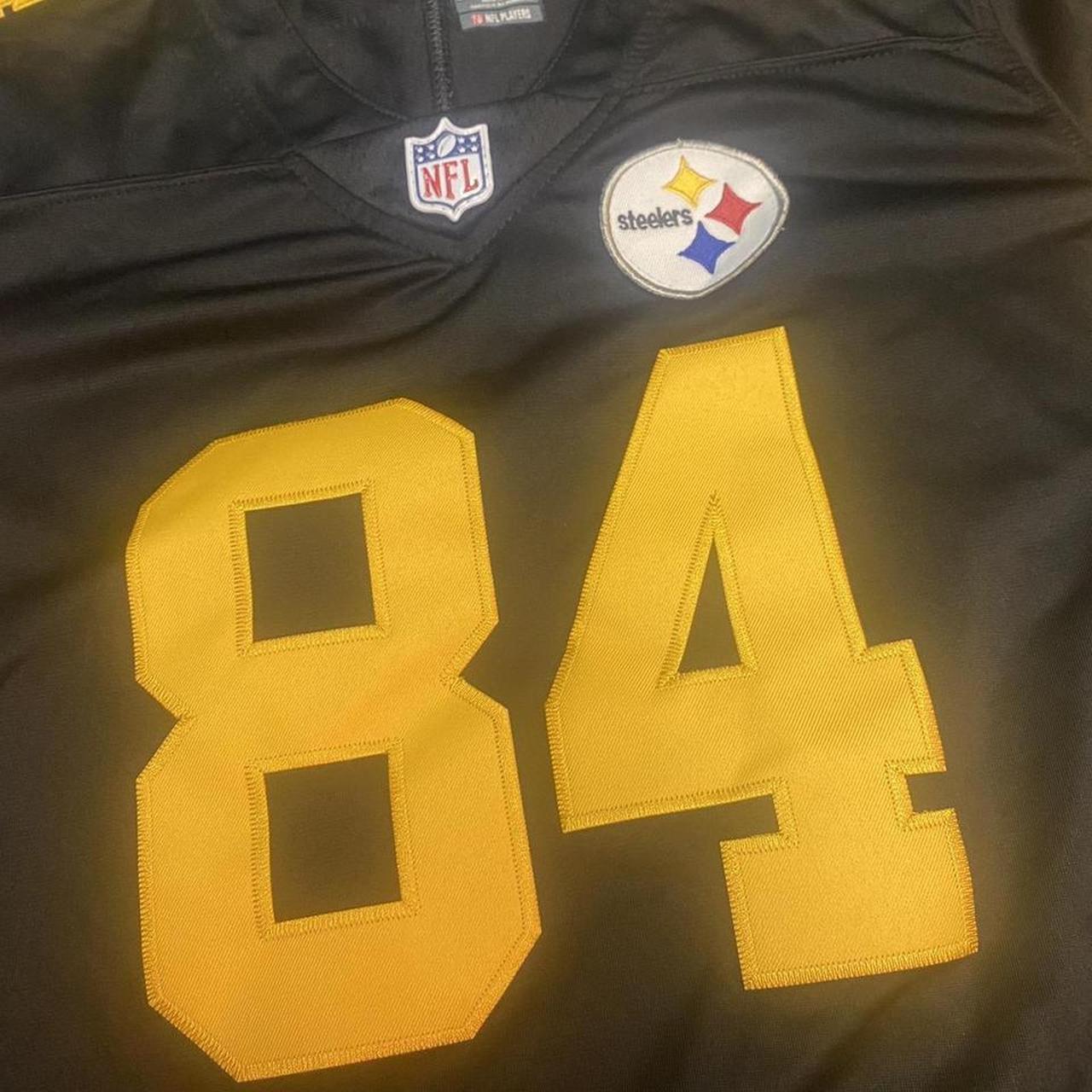 NFL Steelers Jersey Antonio Brown No. 84 Youth L - Depop