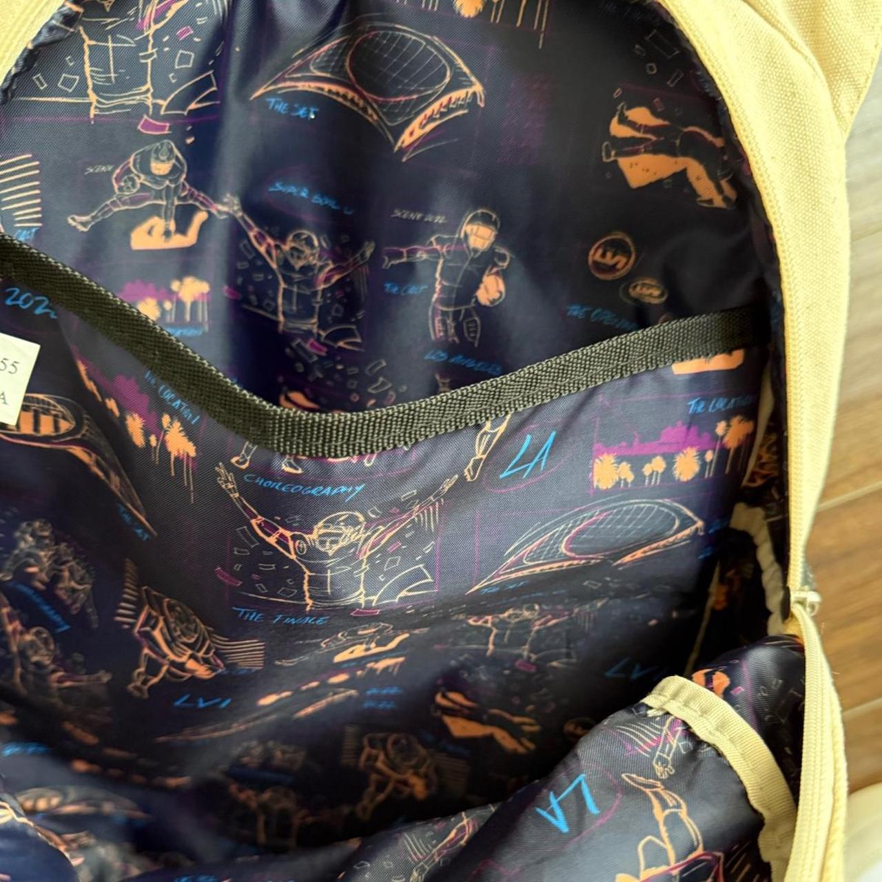 Source Unknown Men's Backpacks - Cream/Multi – SU… - image 5