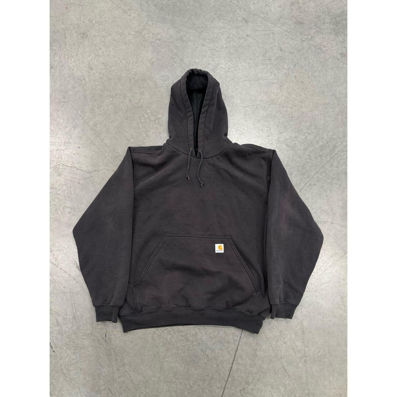 Carhartt water resistant workwear black hoodie Size... - Depop