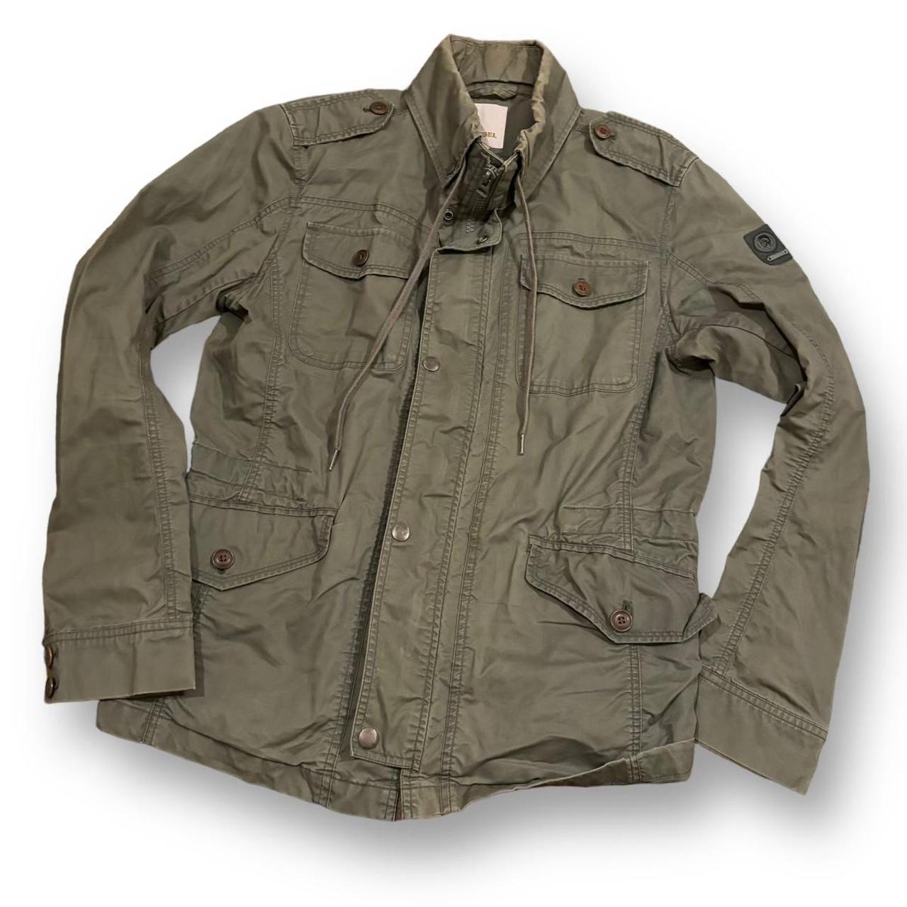Vintage diesel khaki utility / army jacket. Great...