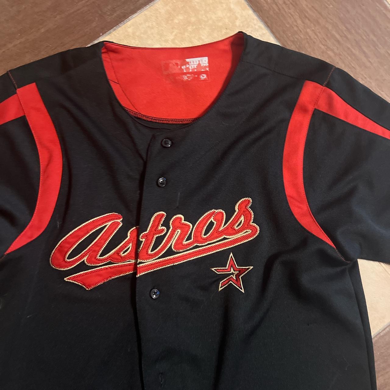 vintage astros jersey no flaws or stains size small - Depop