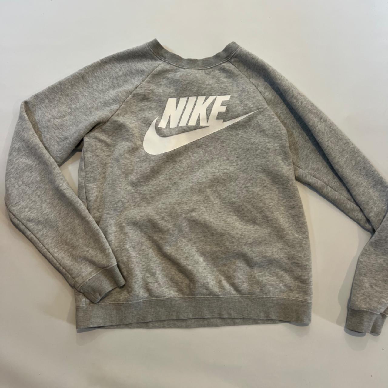 mens nike grey sweater