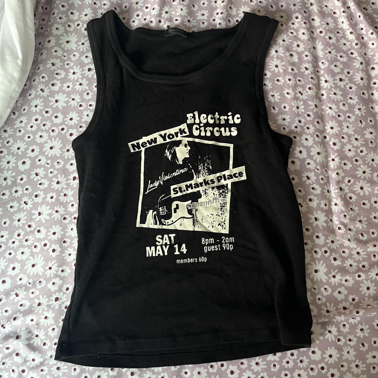 brandy graphic tank worn once brandymelvile... Depop