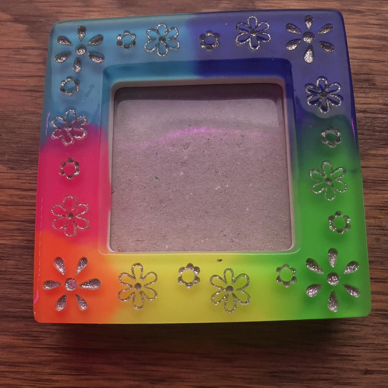 Cute y2k Mini Picture Frame Very Lisa Frank Vibes... Depop
