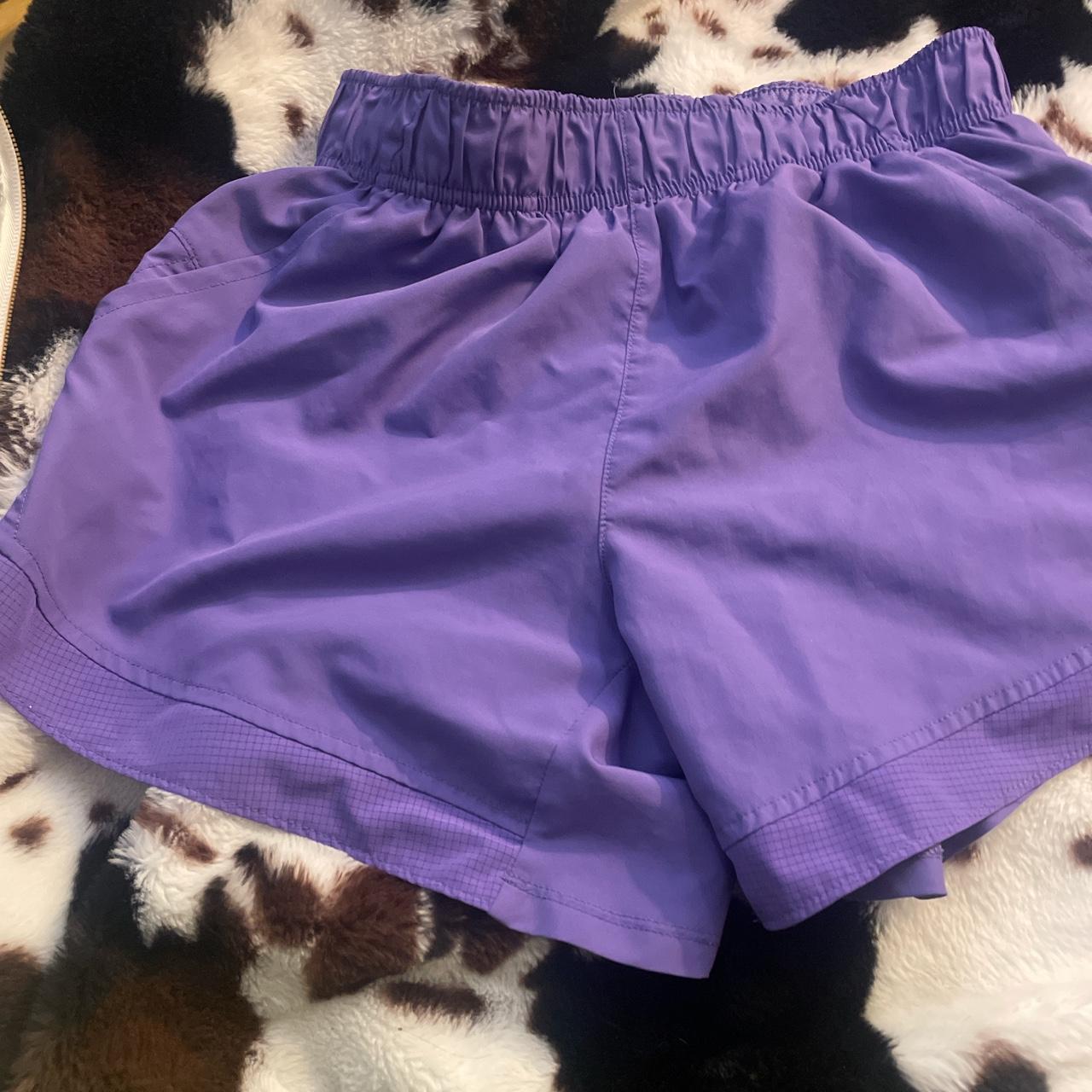 Comfy purple shorts with pockets, size xsmall - Depop