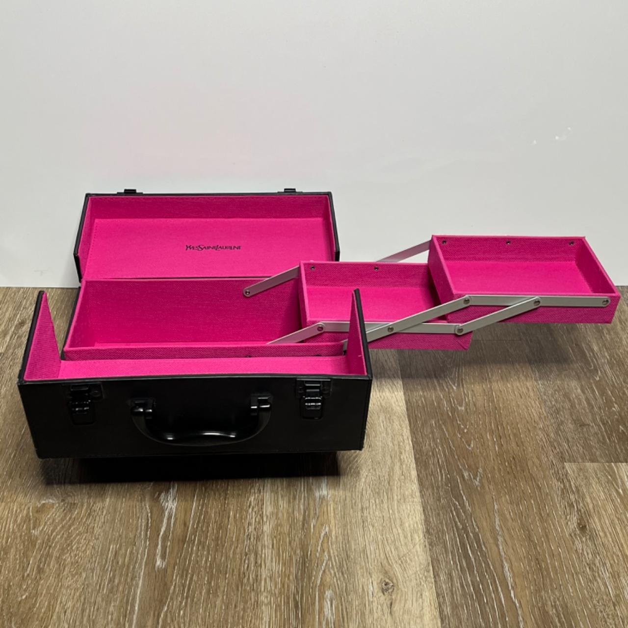 Yves Saint Laurent Beauté buy Make Up Box with Pink Interior *RARE*