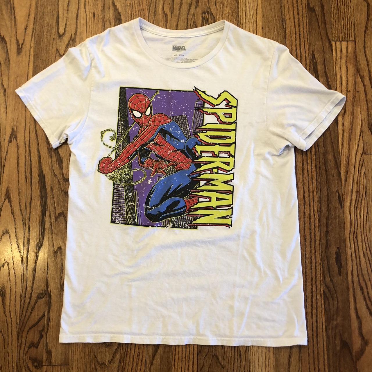 Spiderman Graphic Tee
 Spider Man graphic tee Marvel brand size Medium Depop