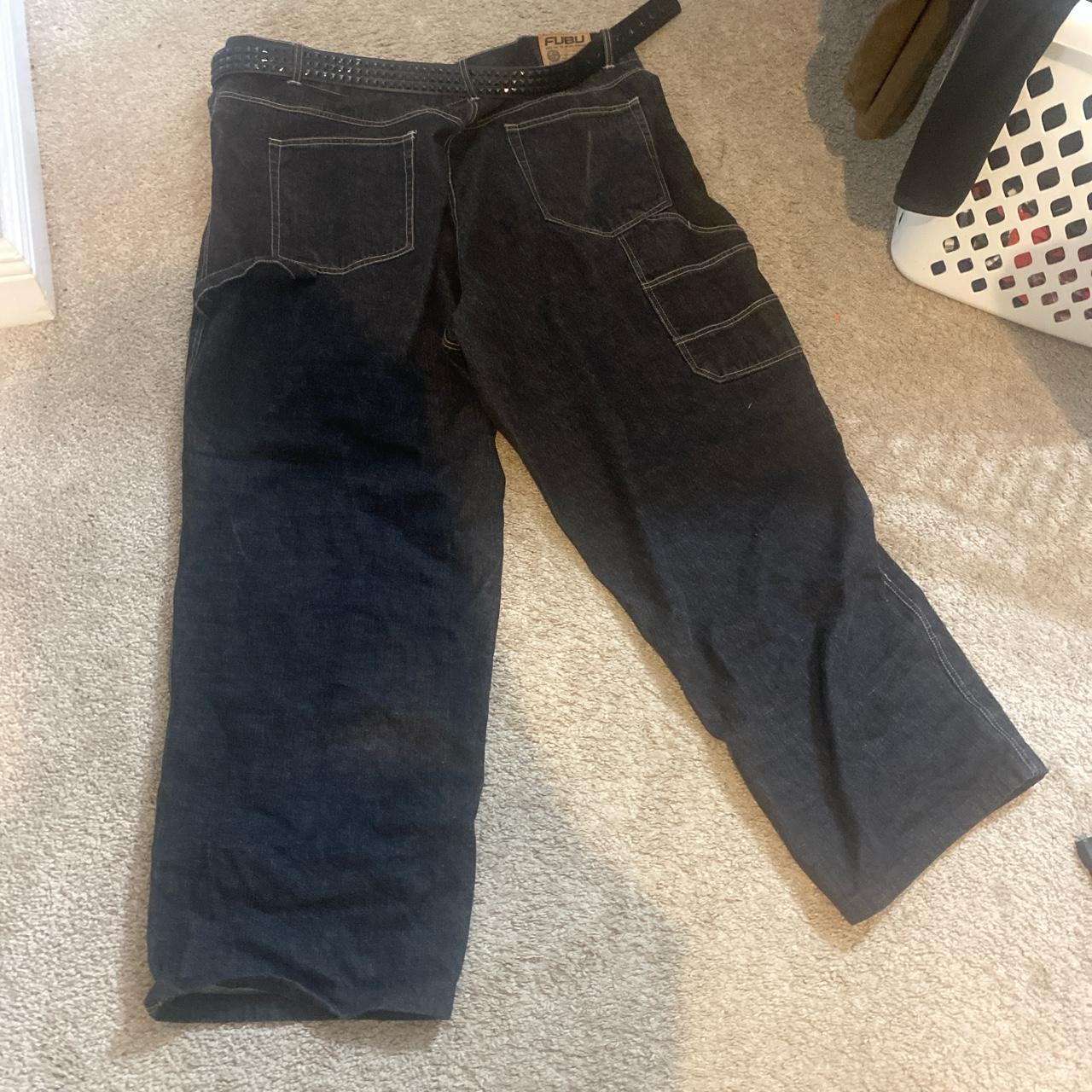 Really baggy jeans FUBU Waist size 50 - Depop