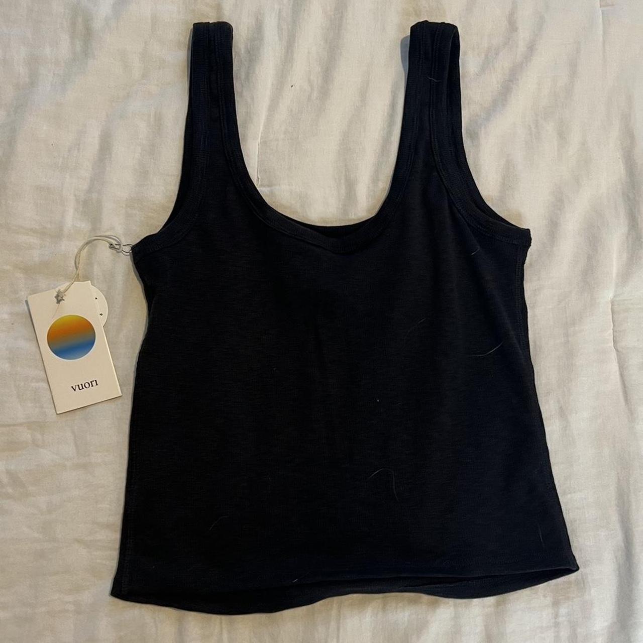 Vuori black tank top Small Brand new with tags... Depop