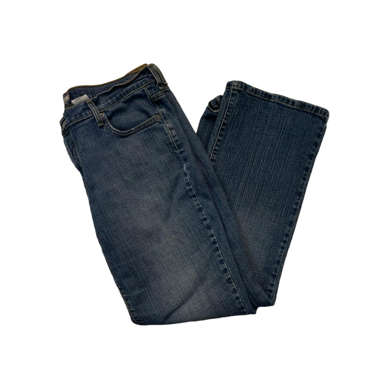 Light wash straight leg jeans. Perfect fit Size-... - Depop
