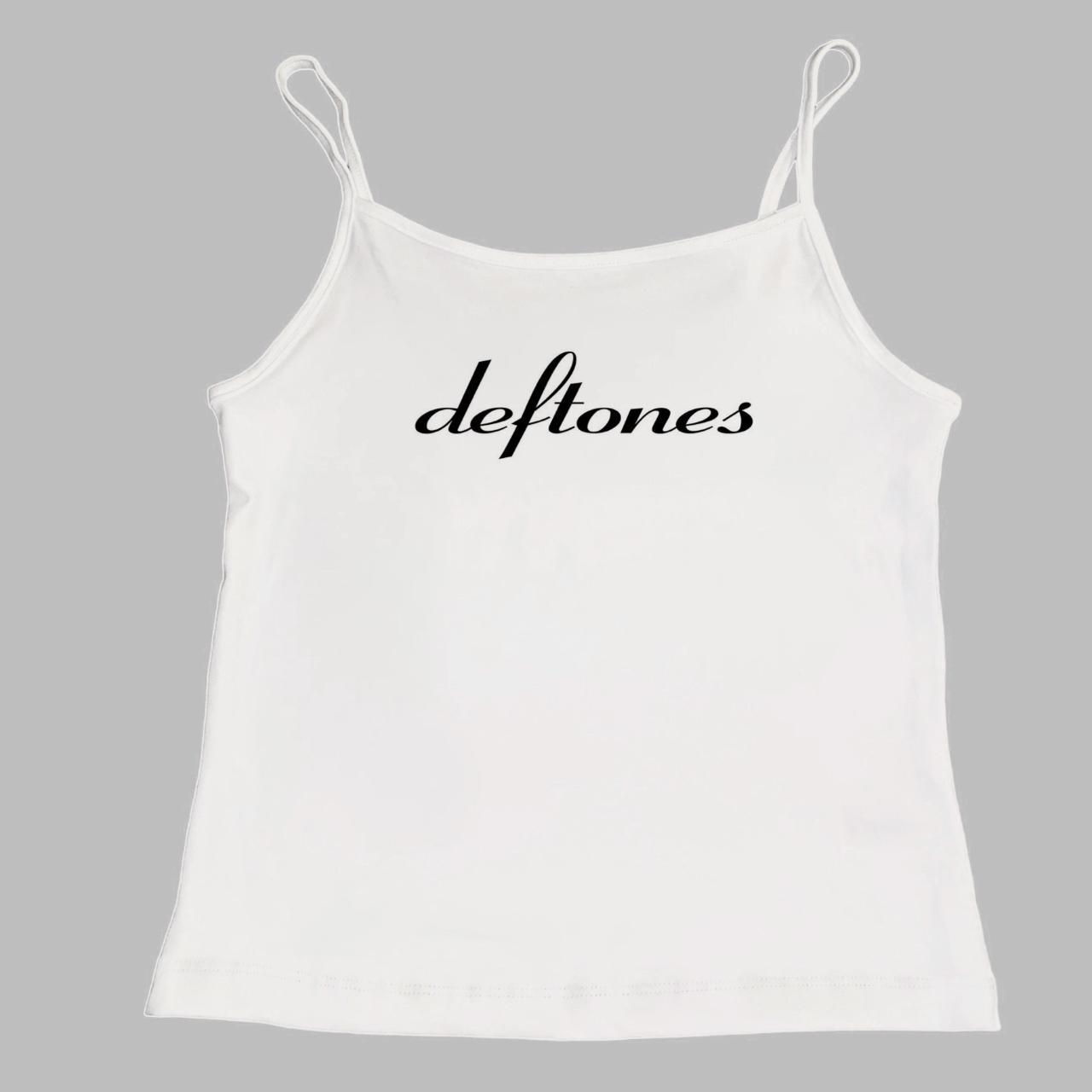 Deftones Cami Tank Top Cyber Y2K Grunge Punk Skater Depop