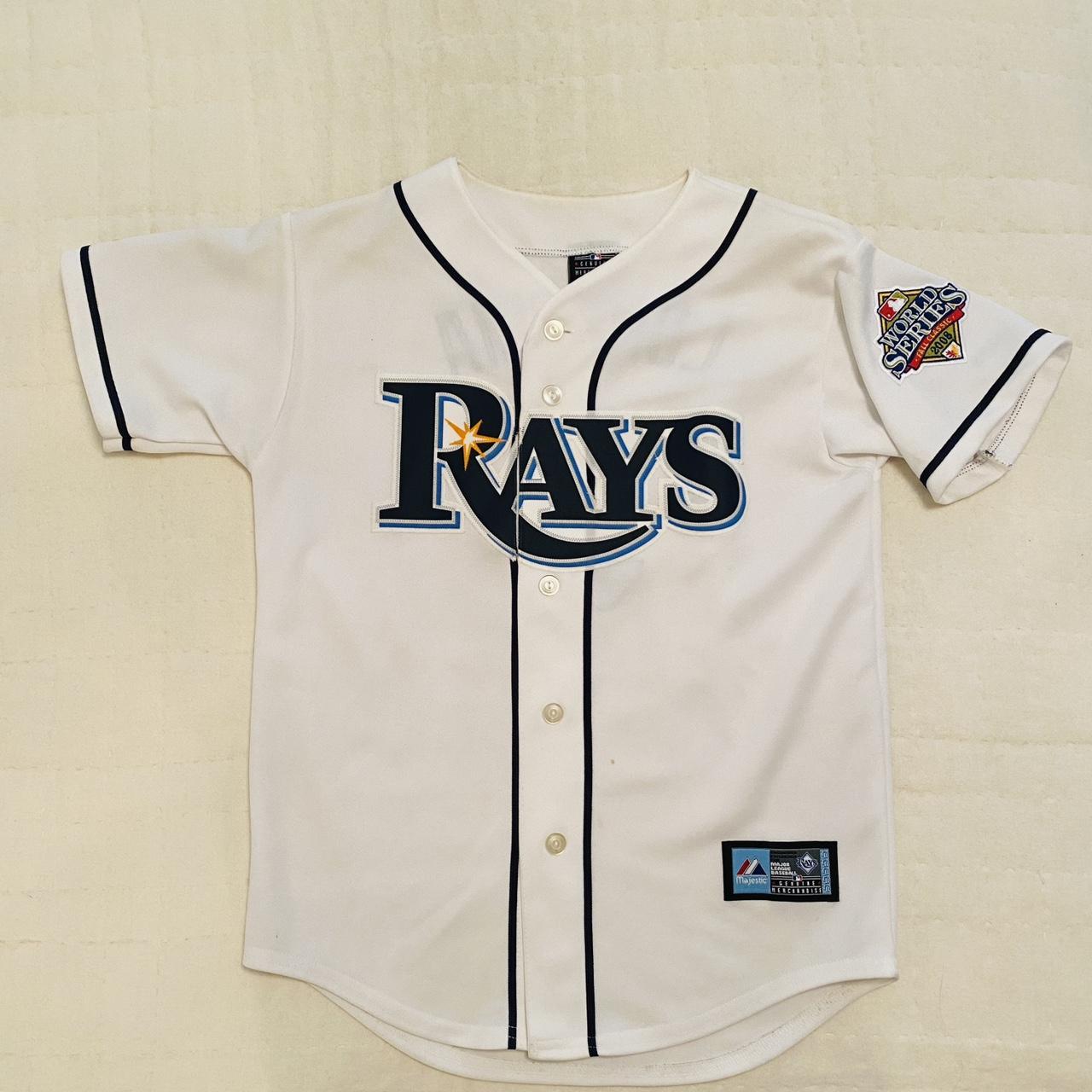 Tampa Bay Rays White Baseball Jersey Shirt For Fans MLB