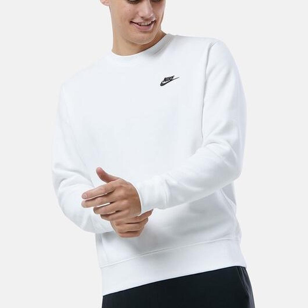 Nike white jumper outlet womens