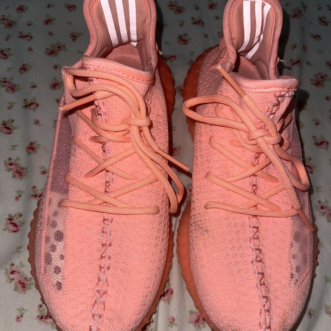 Pink yeezy best sale