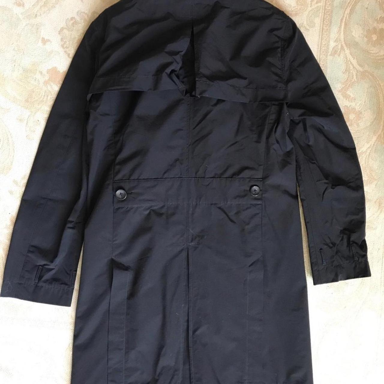 Brand New DKNY Mens Navy Trench coat ss M - Depop