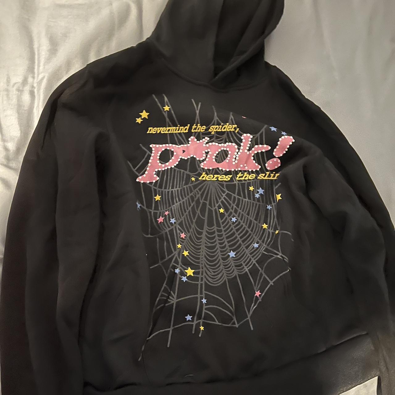 Pink Spider hoodie Size: Large Brand new - Depop