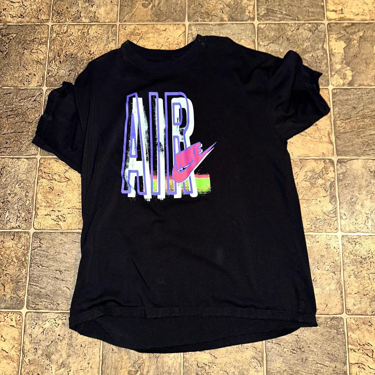 tan nike air shirt