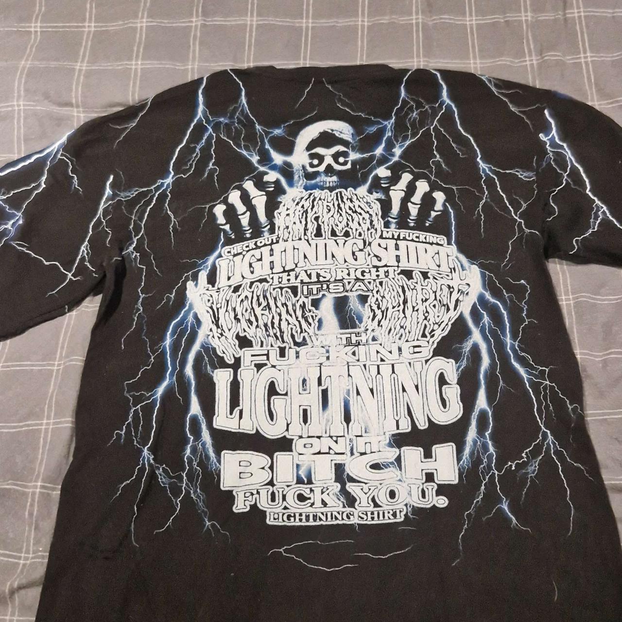 Cool Shirtz limited "lightning shirt" tee Depop