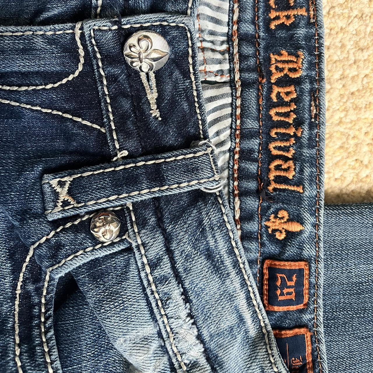 rock revival bootcut jeans honestly it fits me (uk8)... - Depop