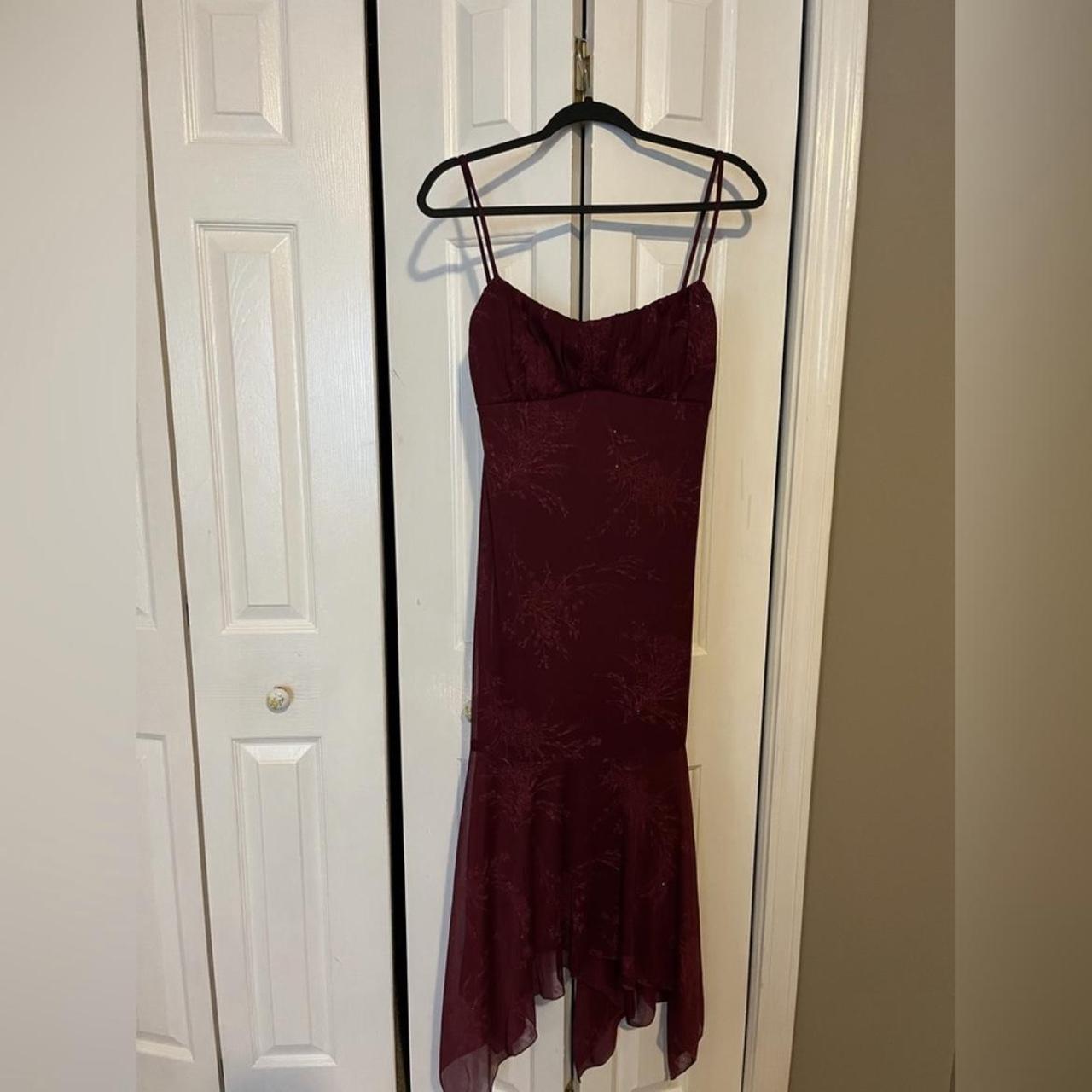 Ruby Rox - Maroon formal dress - size large - Depop