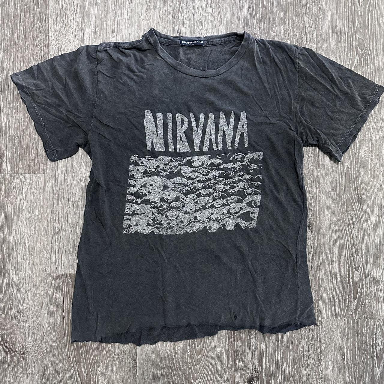 Brandy Melville Nirvana vintage T Has a worn look... Depop