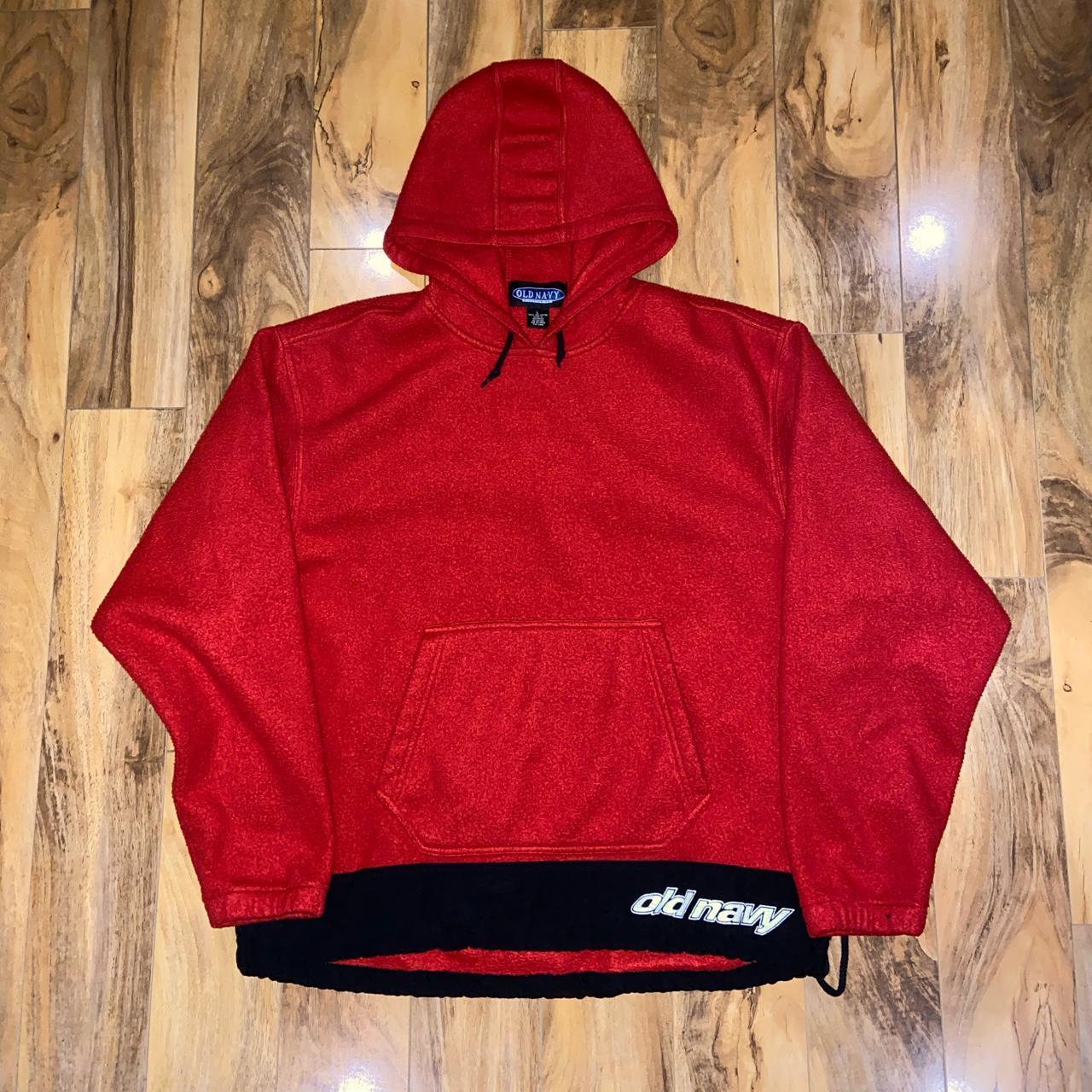 Red old navy online hoodie