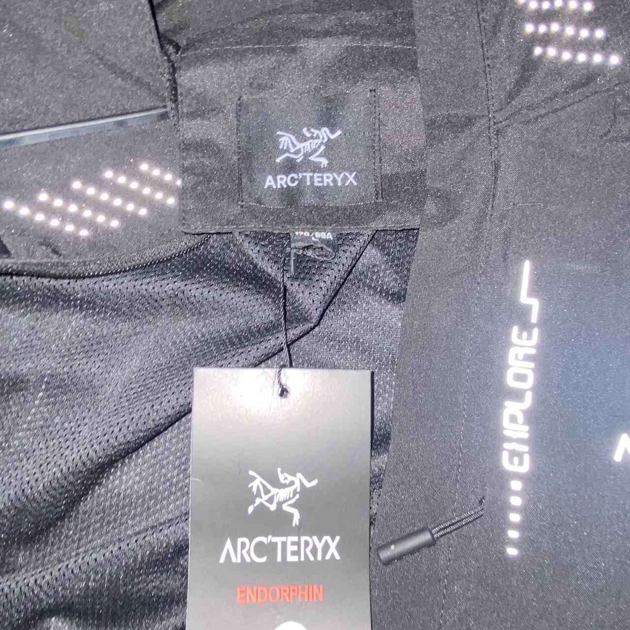 Black Arc’teryx Endorphin Jacket -Size... - Depop