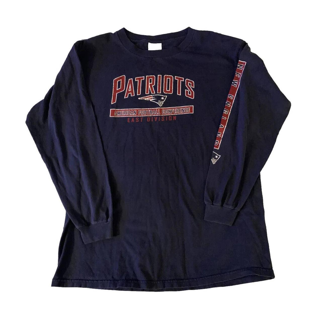 Officially Licensed NFL Women's Patriots Long Sleeve T-Shirt