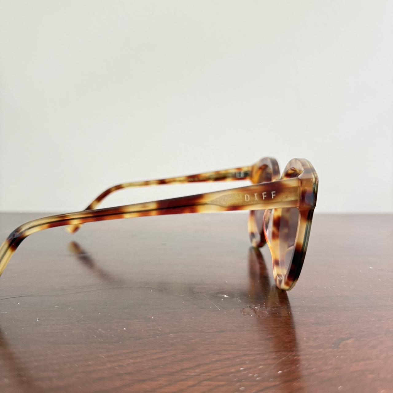 DIFF Women's Sunglasses - Brown/Orange – Diff “Ge… - image 2