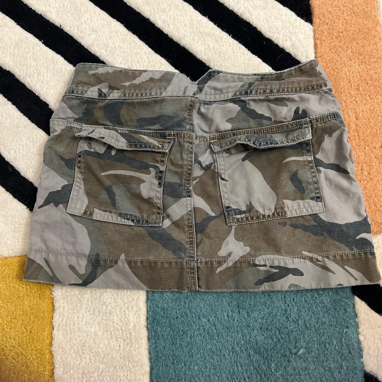 Mossimo army mini skirt #vintage #y2k bought... - Depop