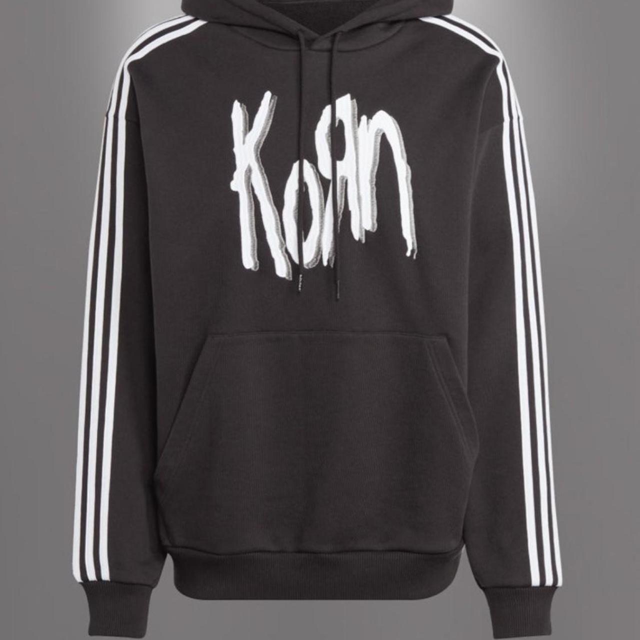 Korn x Adidas collaboration hoodie Brand new... Depop