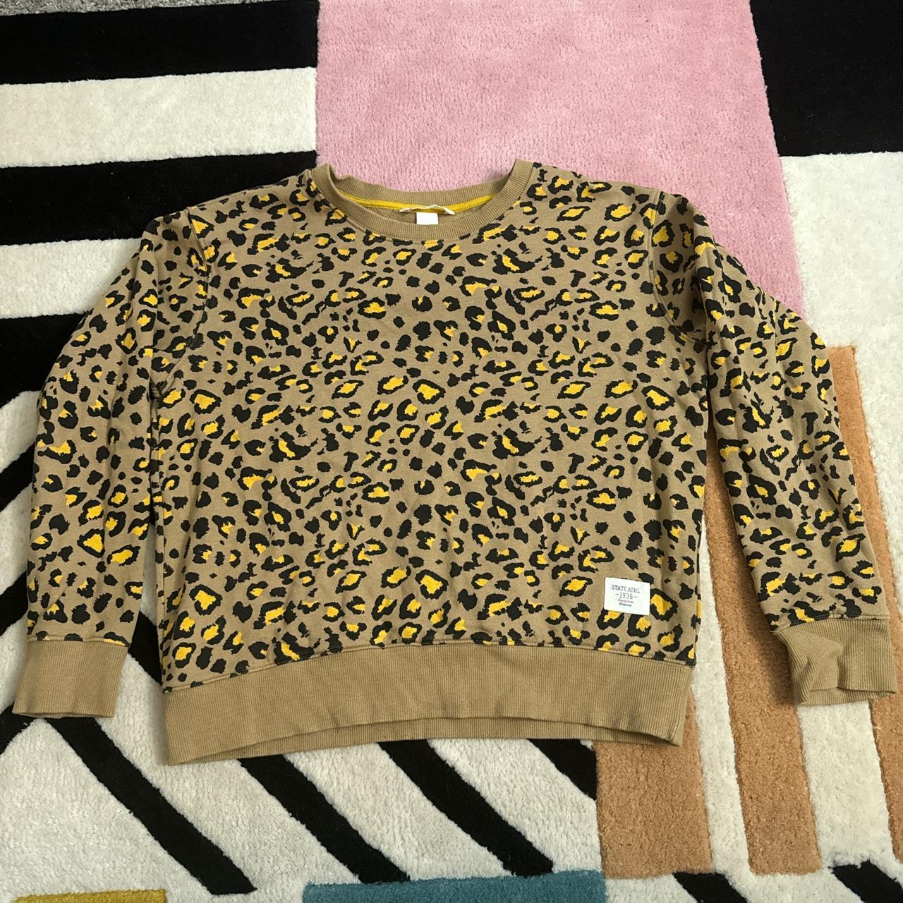 Leopard 2024 sweatshirt h&m