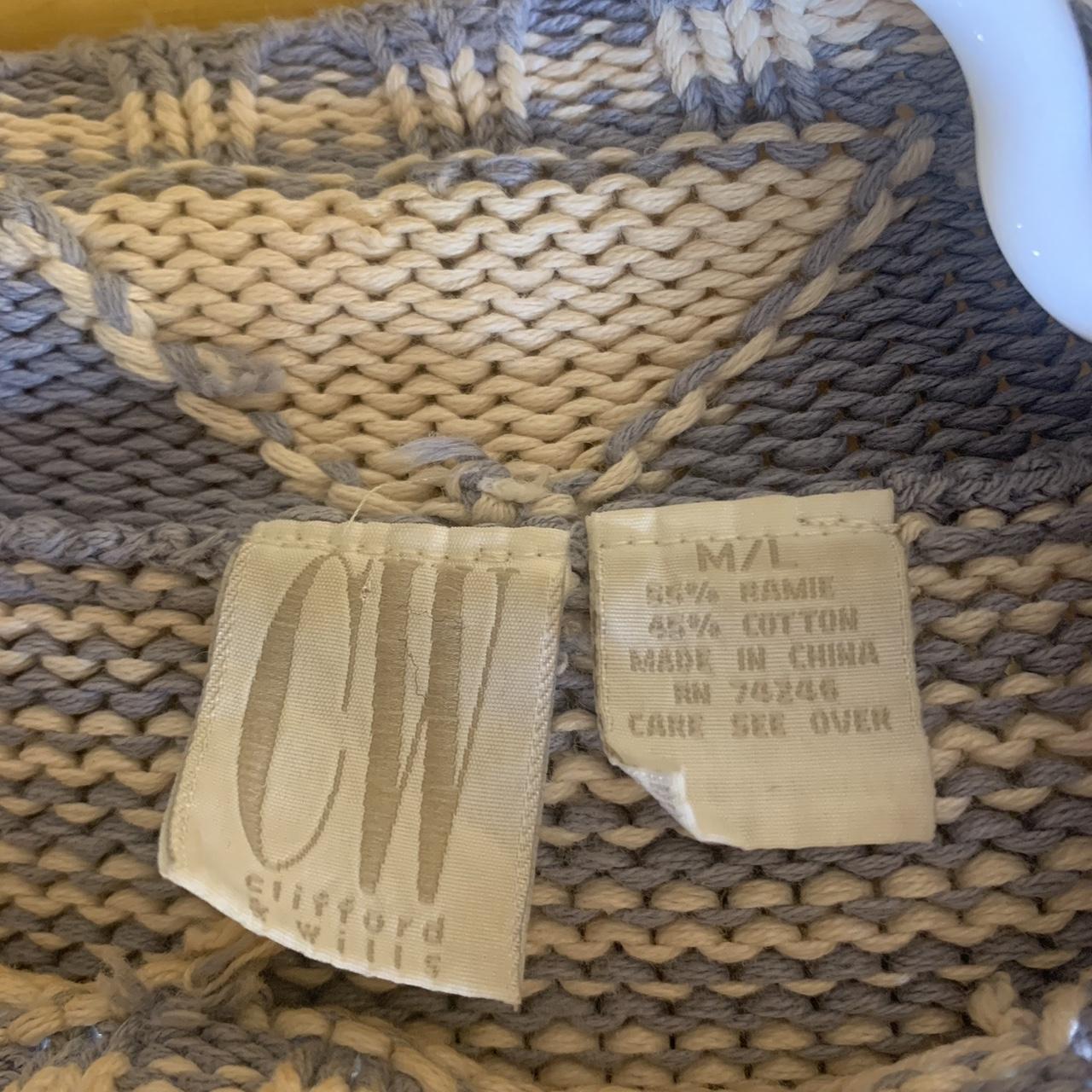 Women's CW Clifford & Wills M/L vintage blue and... Depop