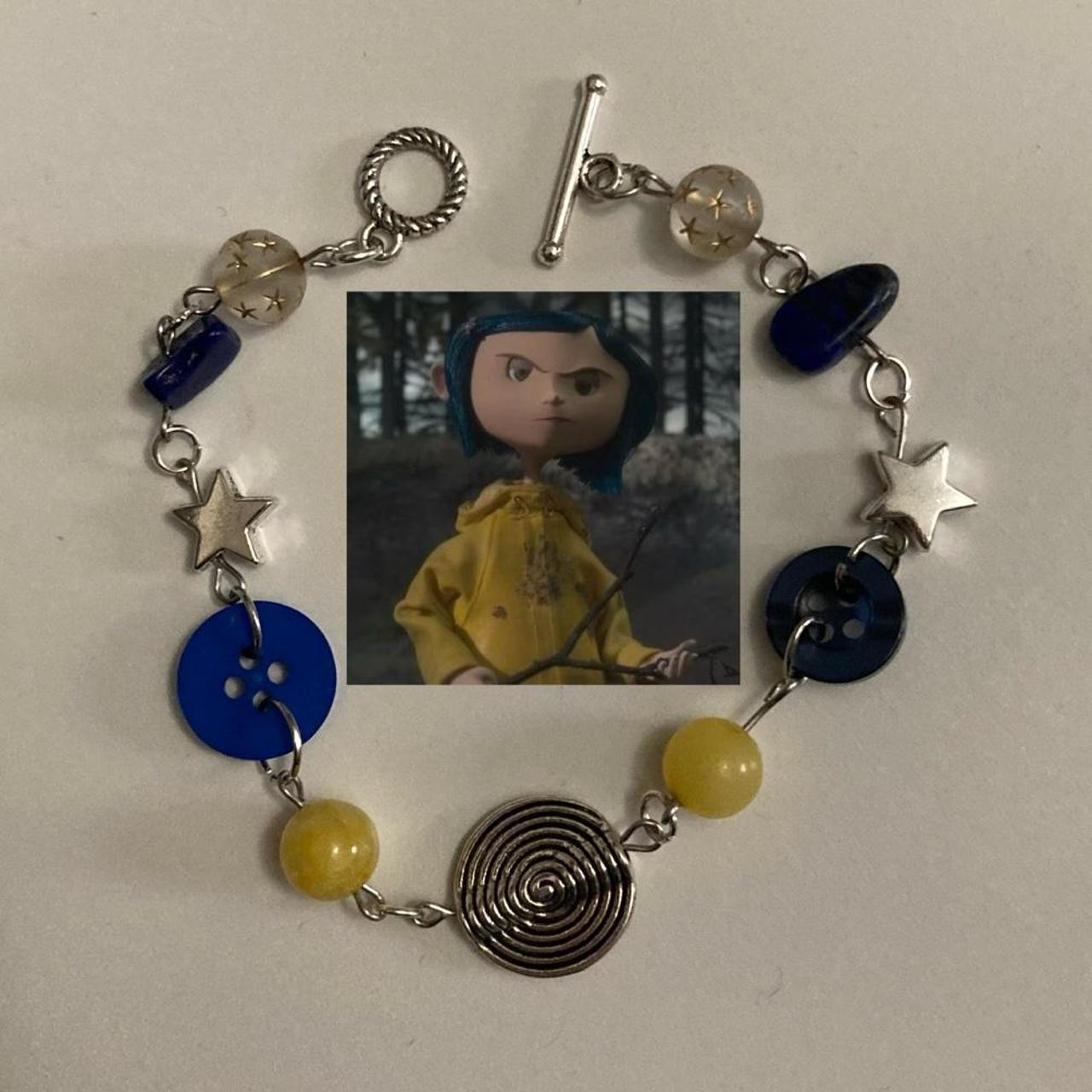 Coraline Inspired Bracelet coraline handmade... Depop