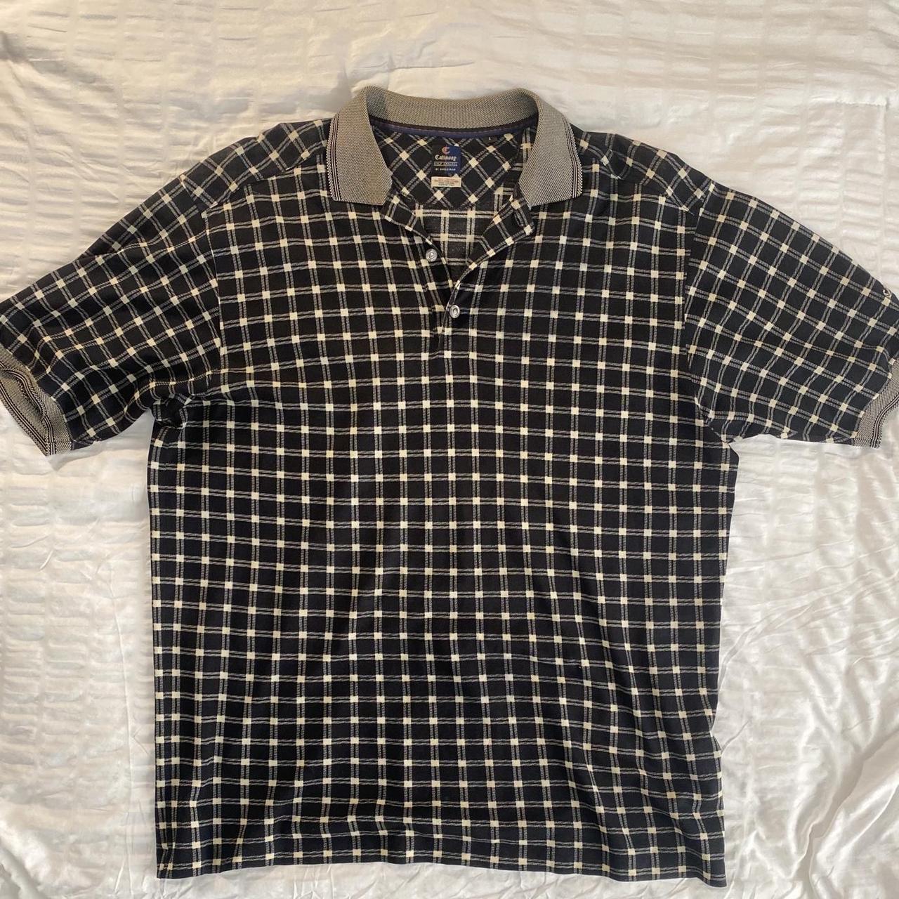 Collared golf polo shirt - Depop