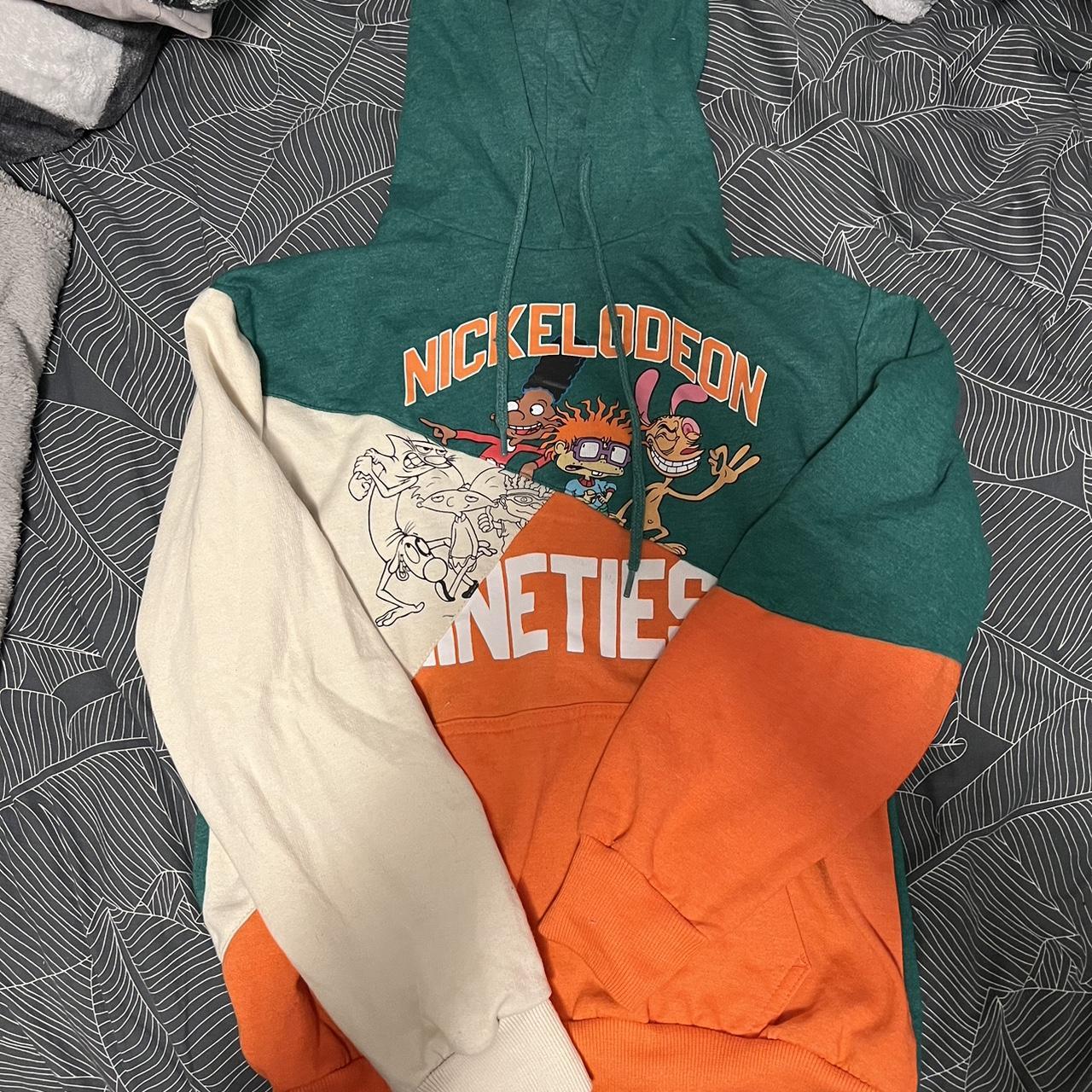 Orange nickelodeon outlet hoodie