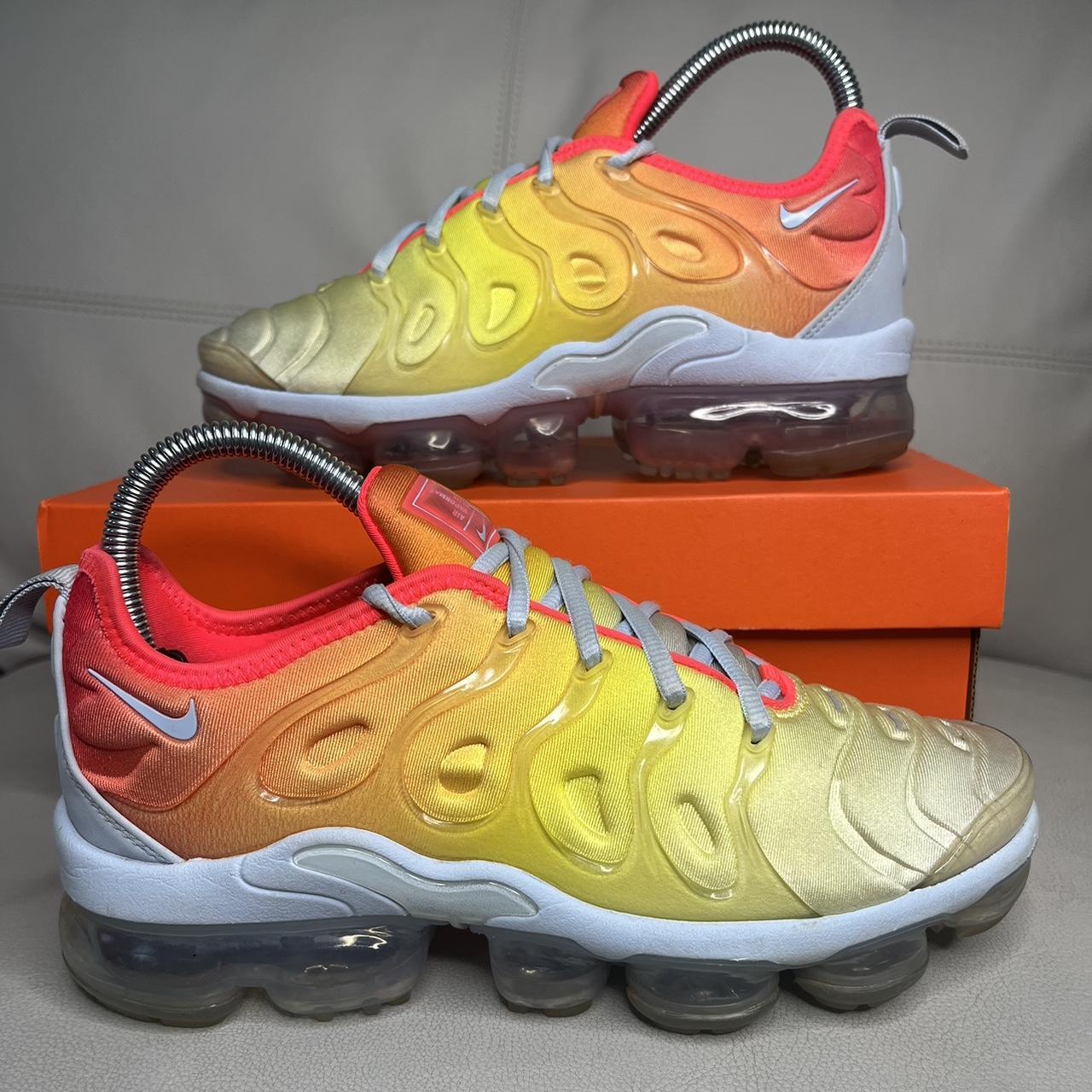 Nike Air Vapormax Plus Sunrise Sunshine Yellow White. Depop