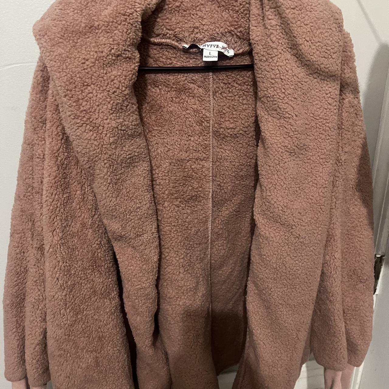 Mauve 2025 sherpa jacket