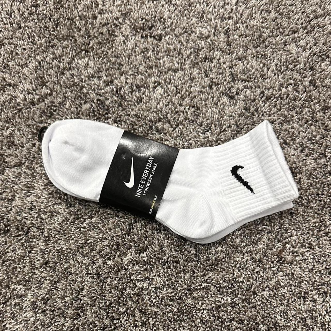 Nike Socks 3 pairs Size medium never worn Depop