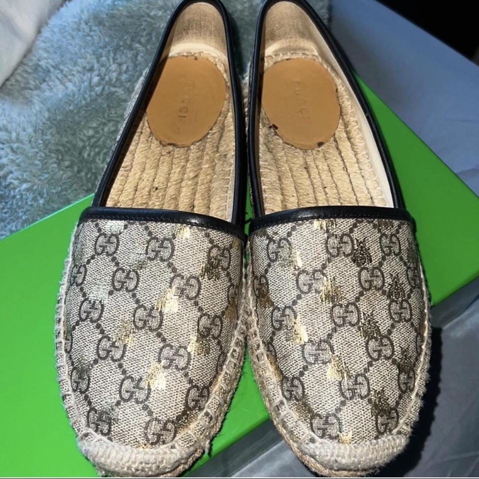 Authentic Gucci espadrilles ❤️ worn twice, comfy and - Depop