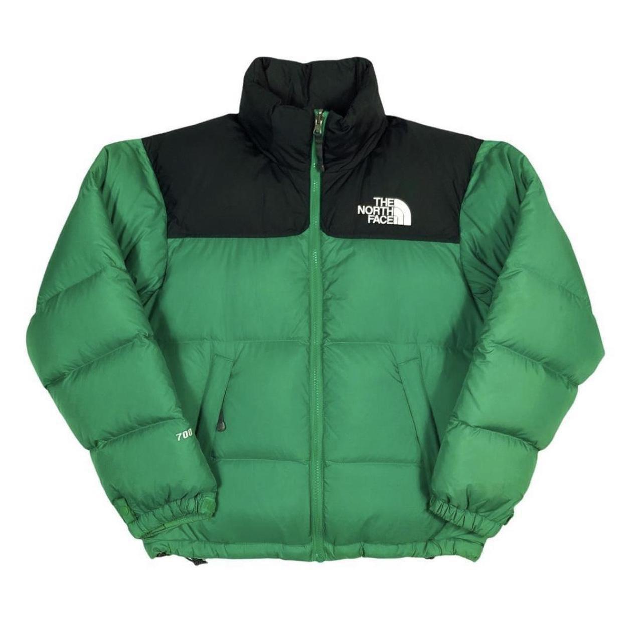700 Green The North Face Puffer Parka THE NORTH FACE NUPTSE 700