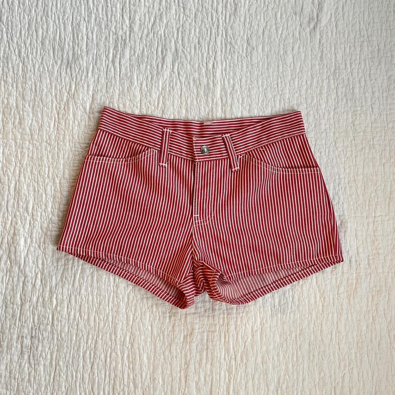 Levi's Women's Shorts - Red/Pink - 0 – Big E red … - image 1