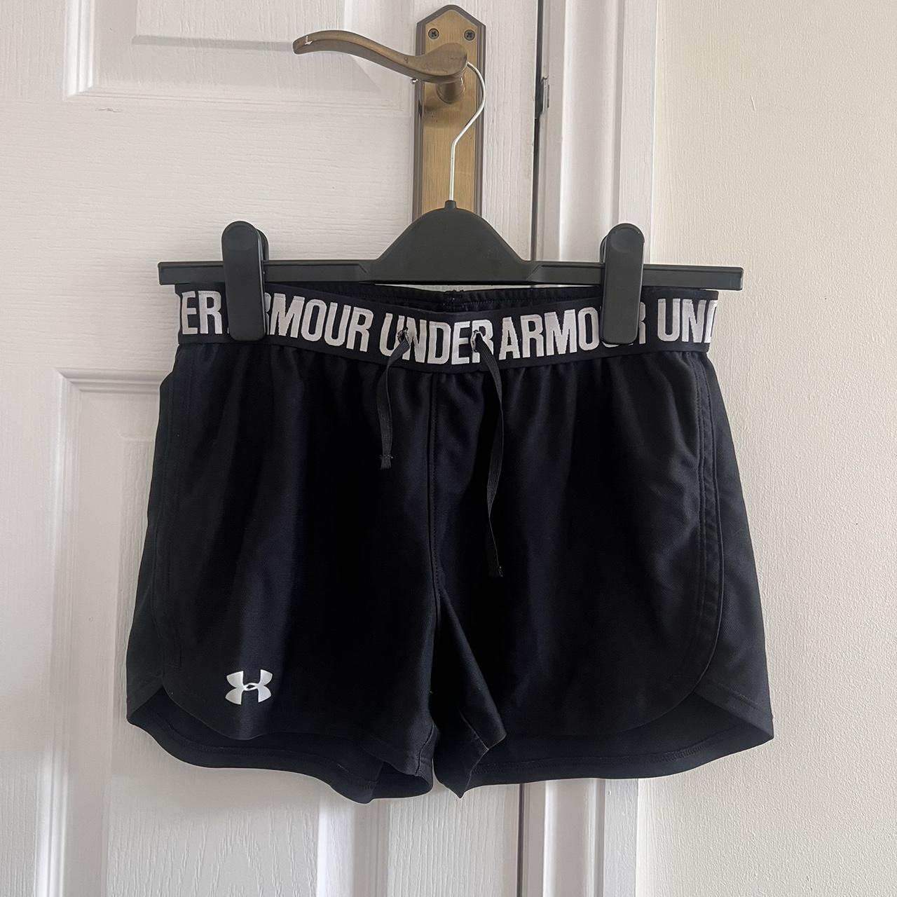 Black under armour shorts Depop