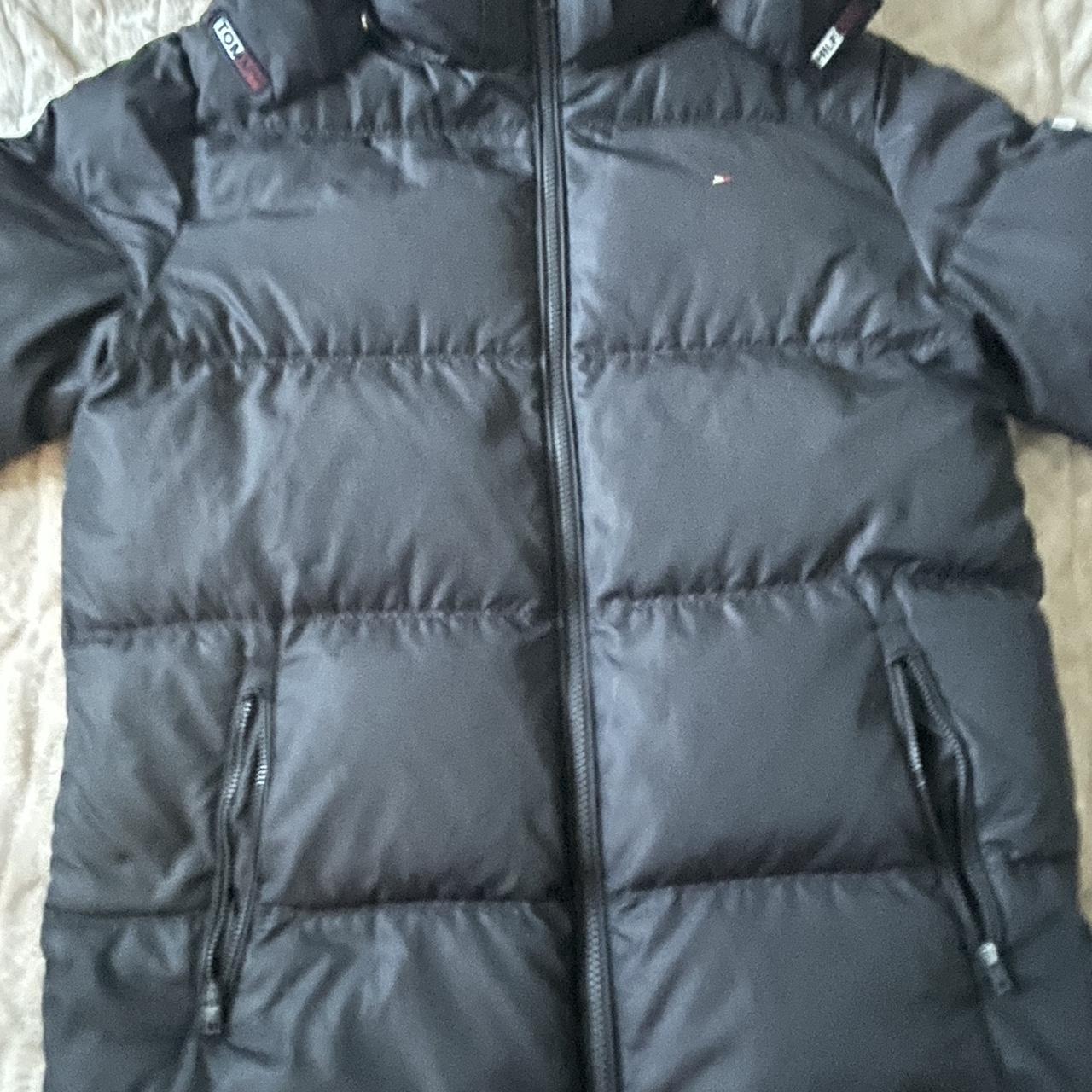 TOMMY Hilfiger Puffer jacket retractable hood men... - Depop