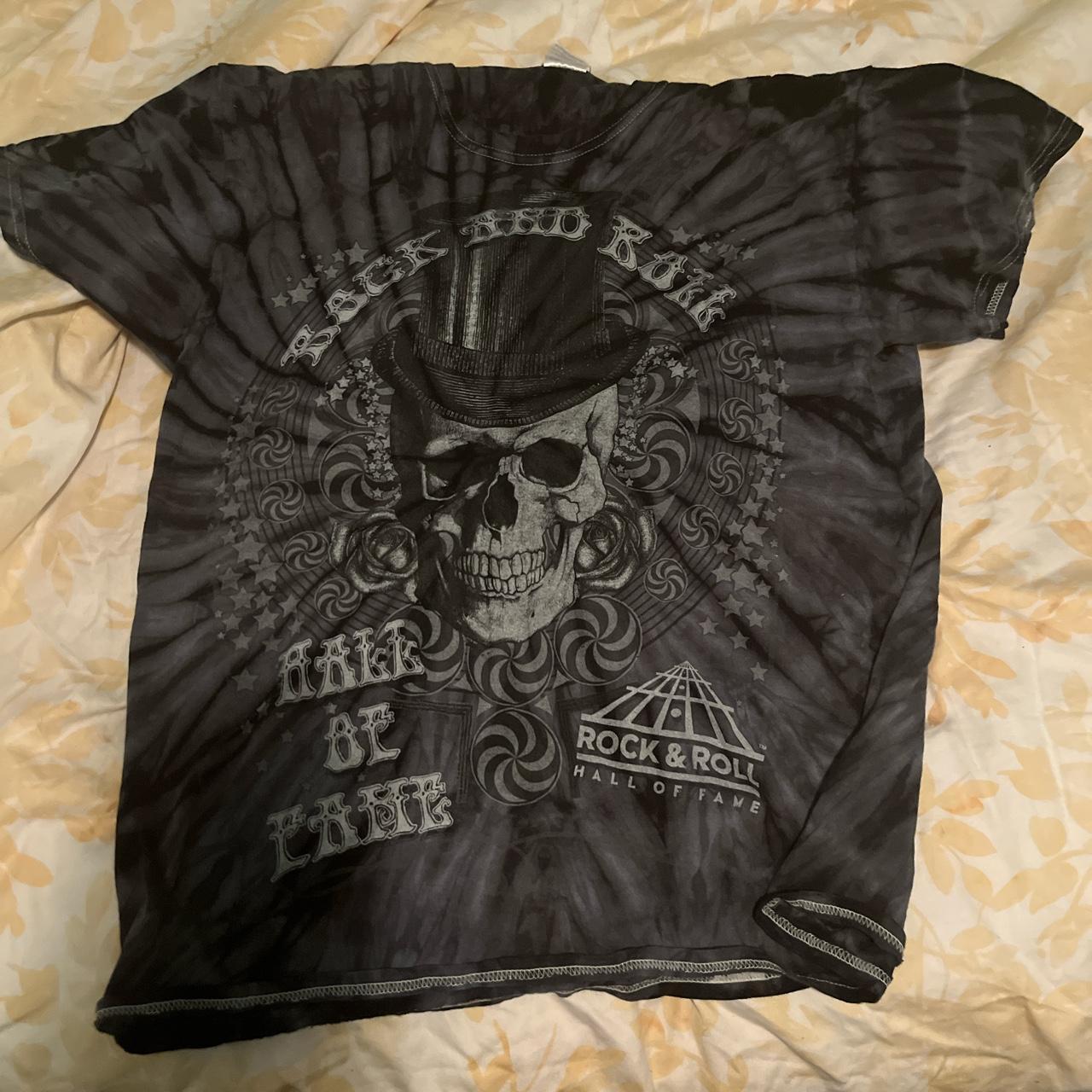 rock n roll skull shirt Men’s large Dm with any&mldr; - Depop