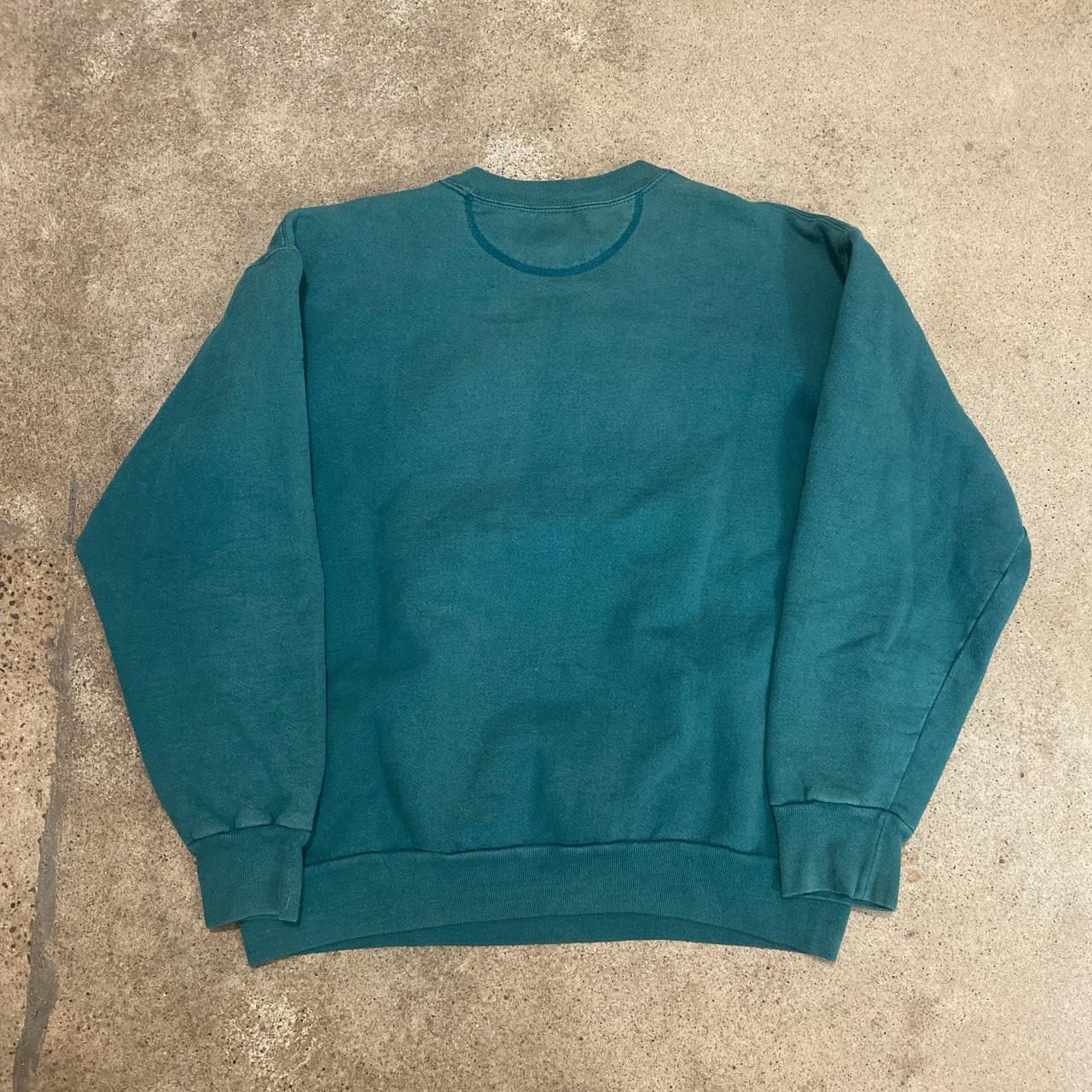 Vintage College Sweatshirt Green Cal Poly SLO Size... - Depop